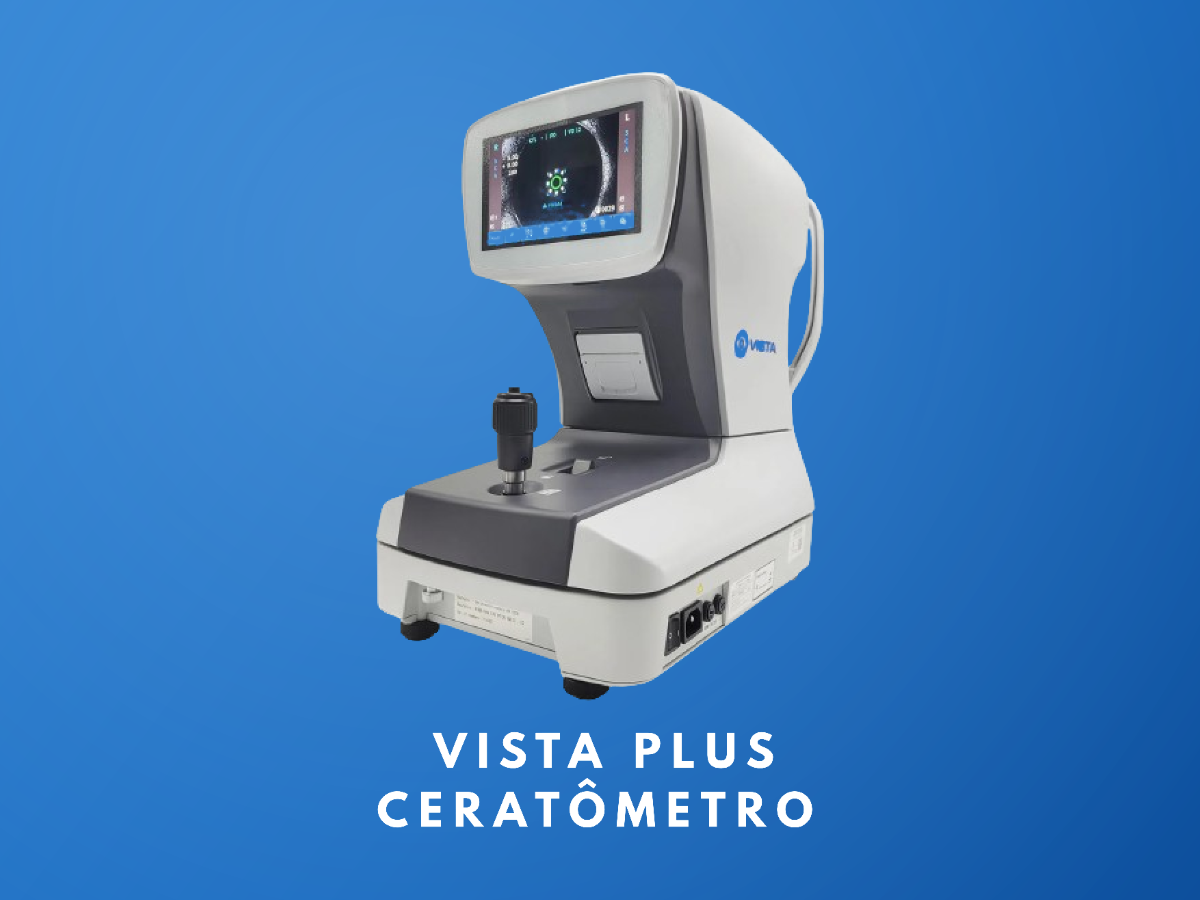 Auto Refrator / Ceratômetro Vista Plus